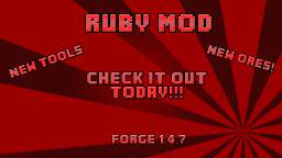  The Ruby Mod  Minecraft 1.5.1
