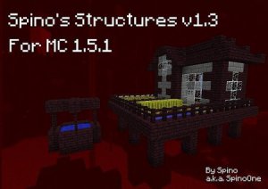  SPINO'S STRUCTURES  Minecraft 1.5.1